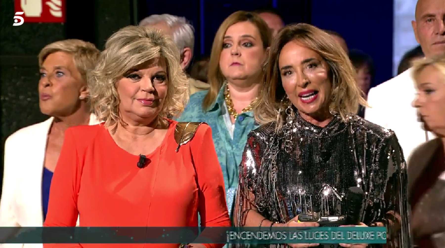 Terelu Campos y María Patiño en 'Viernes Deluxe' / Telecinco