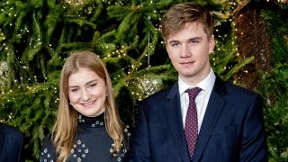 Elisabeth y Gabriel de Bélgica juntos. / Gtres