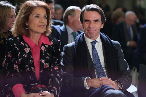 Ana Botella y José María Aznar en Madrid / Gtres