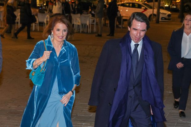 Ana Botella y José María Aznar en Madrid / Gtres