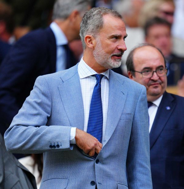 El Rey Felipe VI en Wimbledon / Gtres