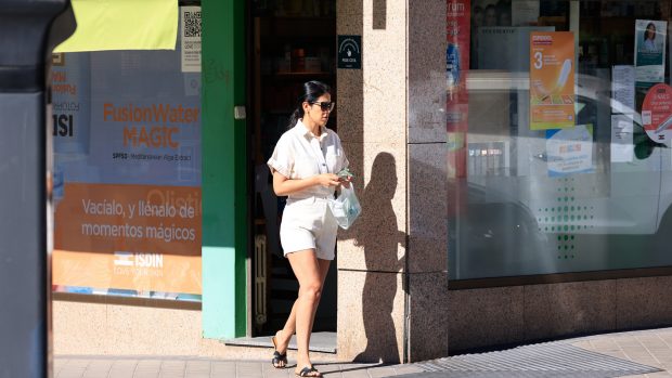 Gabriela Guillén por las calles de Madrid / Gtres