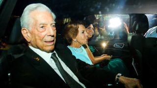Mario Vargas Llosa y Patricia Llosa en 2023 / Gtres