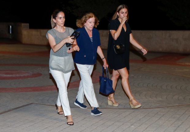 Natalia Figueroa con sus hijas / GTRES