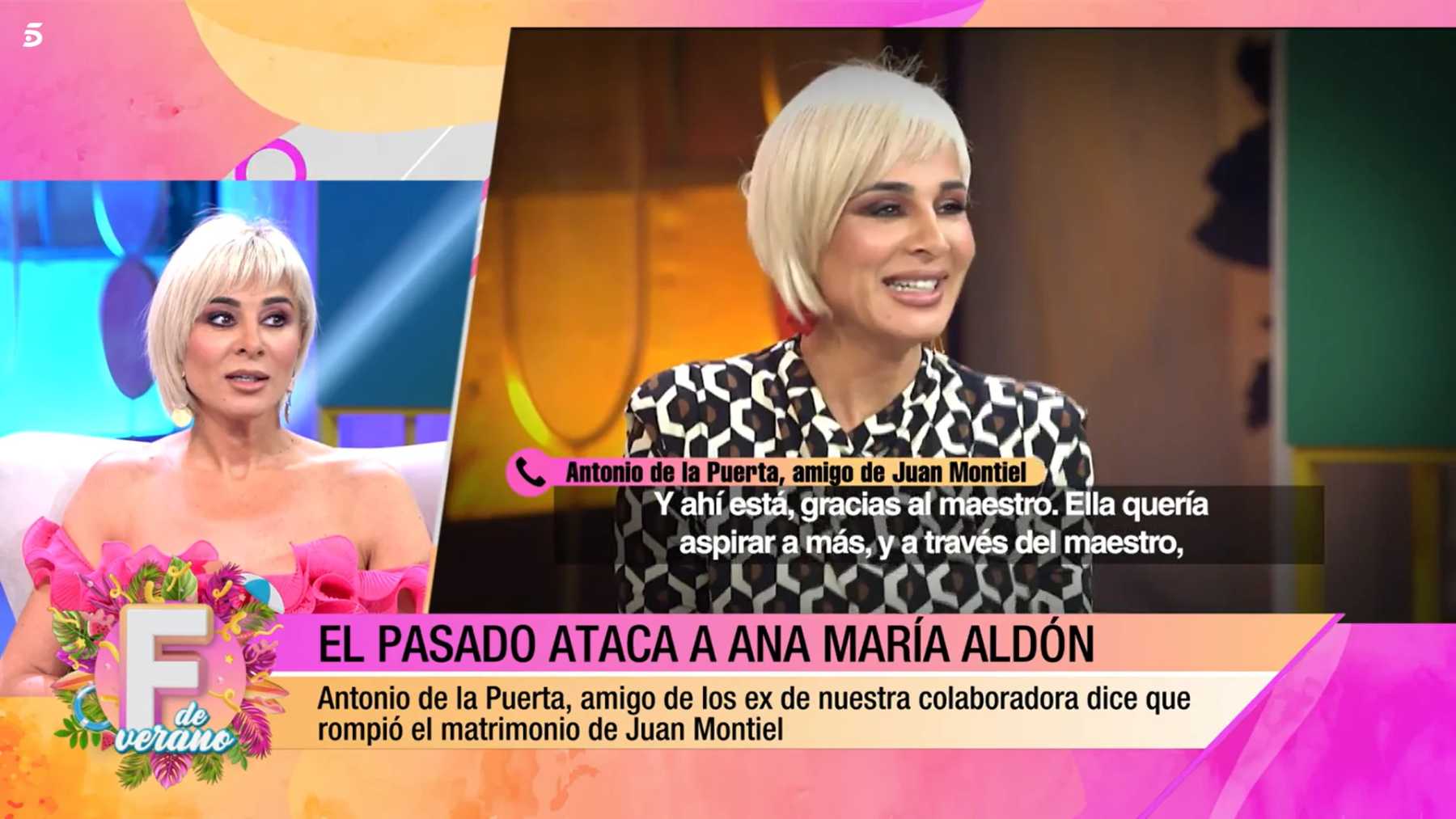 Ana María Aldón en 'Fiesta' / Telecinco