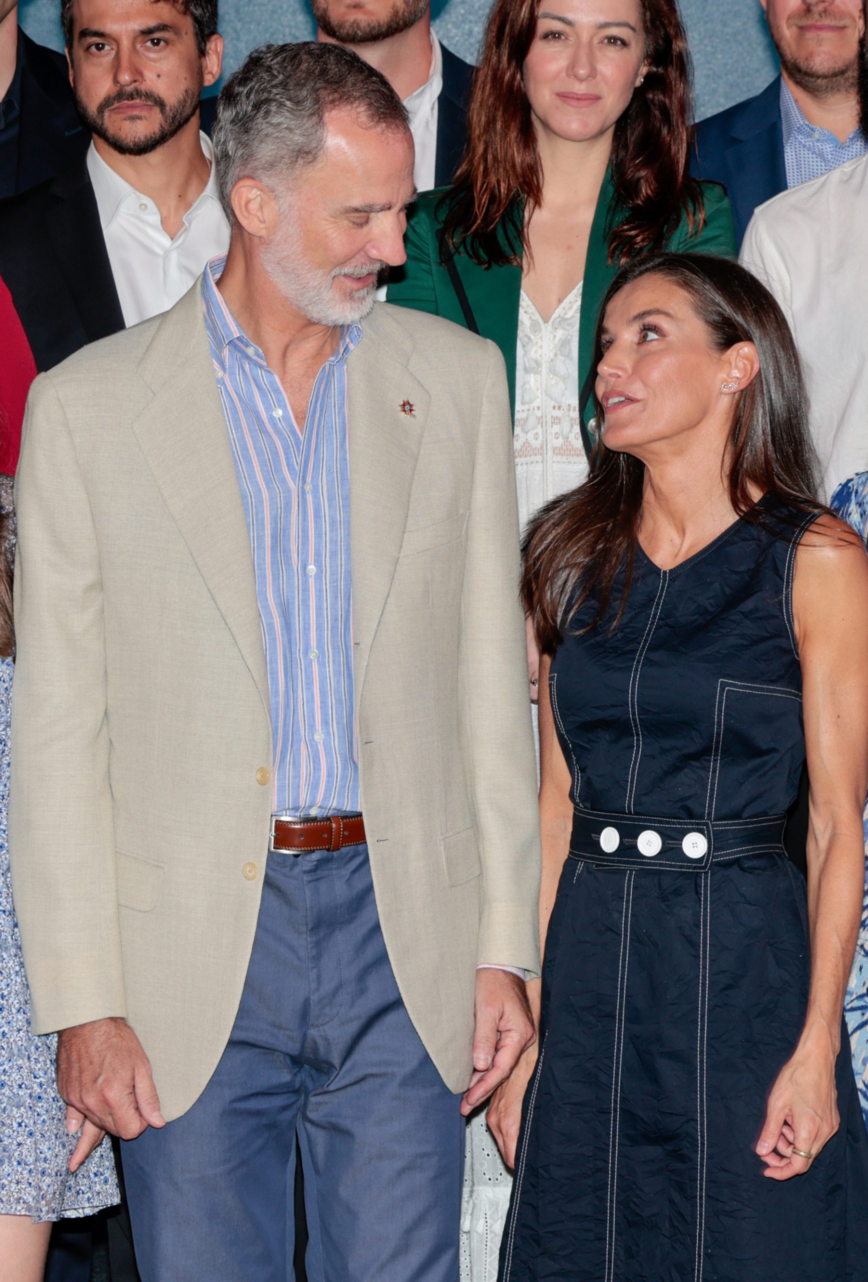 El Rey Felipe y Doña Letizia en un acto oficial / Gtres