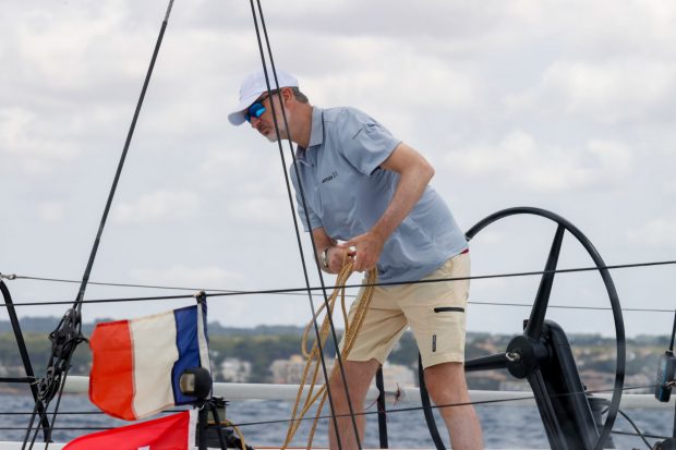 El rey Felipe VI navegando / GTRES