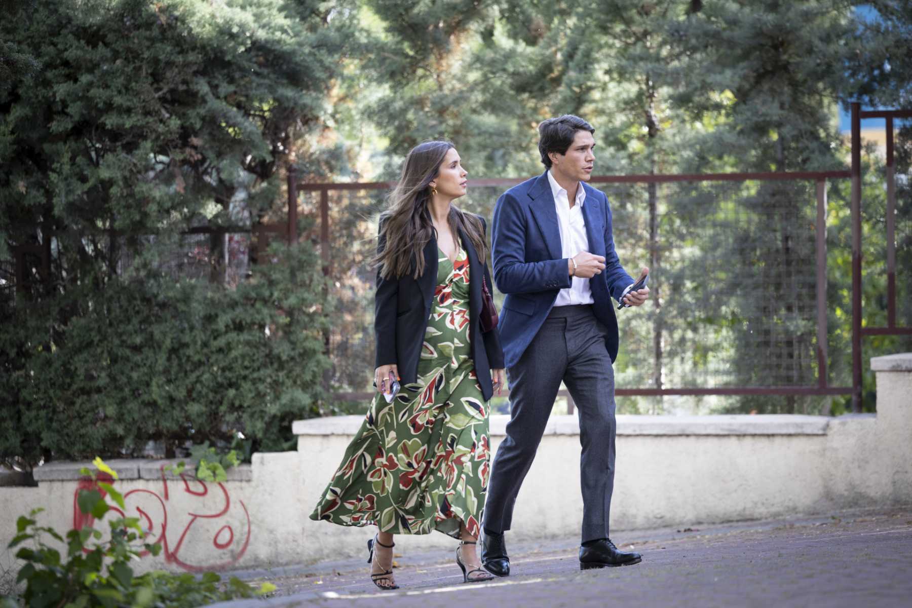 María Pombo y Pablo Castellano en una boda / Gtres