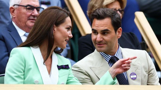 Roger Federer y Catalina de Gales / Gtres