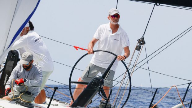 El Rey Felipe navegando / Gtres