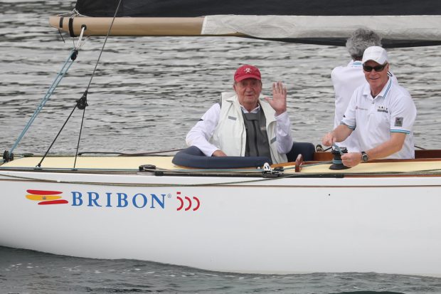 Juan Carlos I en el Bribón / GTRES