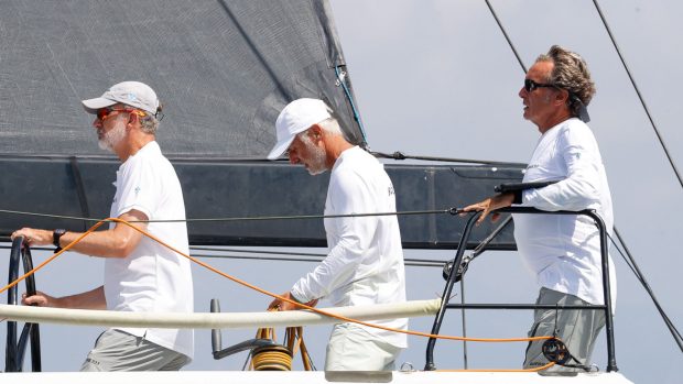 El Rey Felipe VI en las regatas en Palma de Mallorca / Gtres