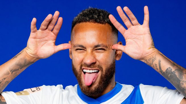 Neymar, en su presentación con Al Hilal