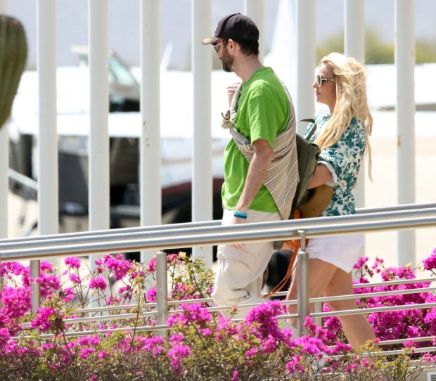 Britney Spears durante sus últimas vacaciones