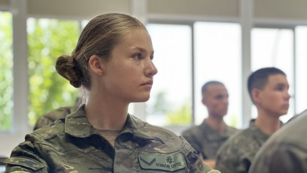 La princesa Leonor en la Academia Militar de Zaragoza / GTRES