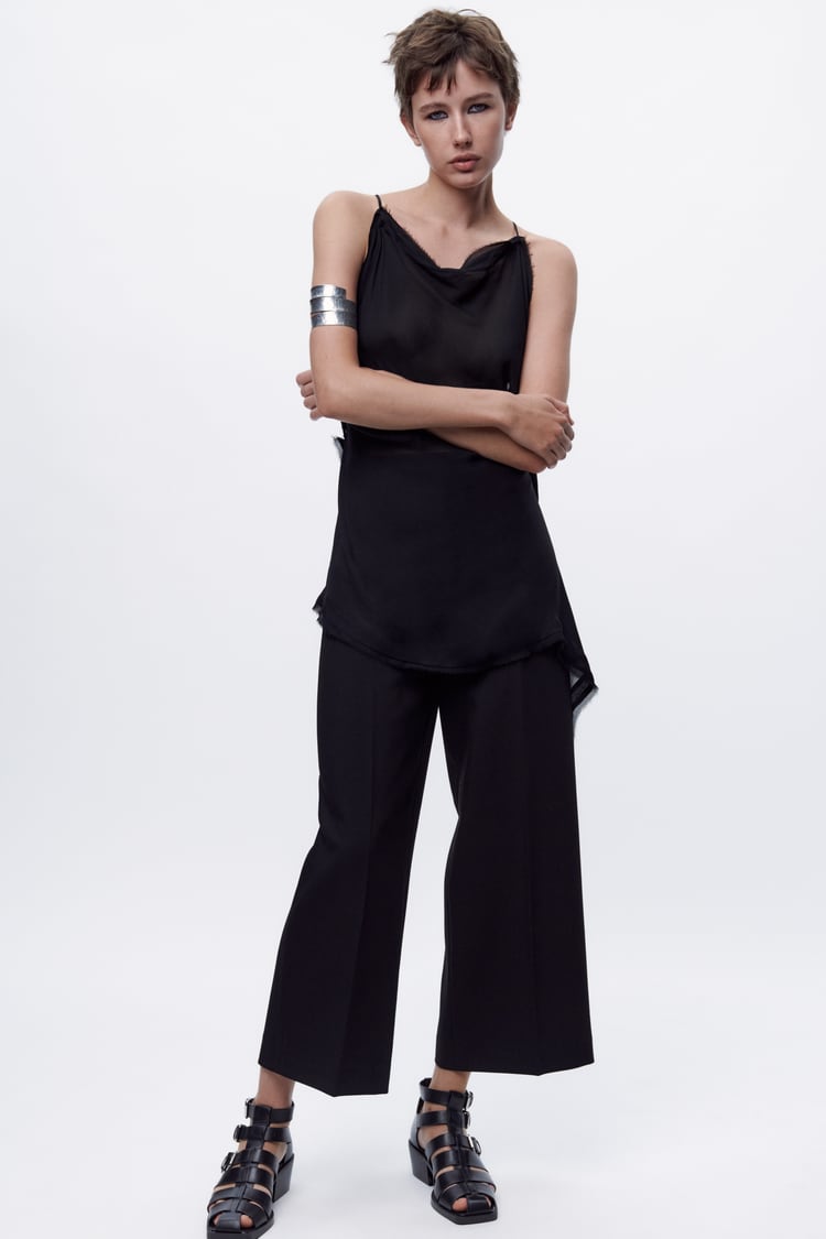 Los 10 pantalones culotte de Zara que harán tu vuelta al trabajo mucho más fácil. Son elegantes y hacen tipazo