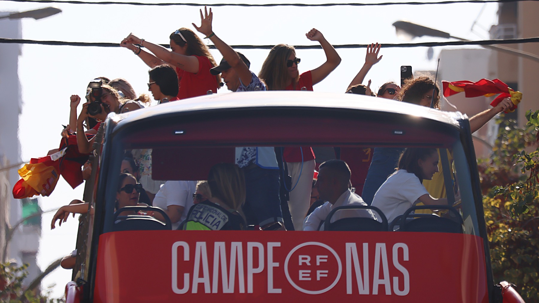 La selección española durante la celebración en Ibiza/ Gtres