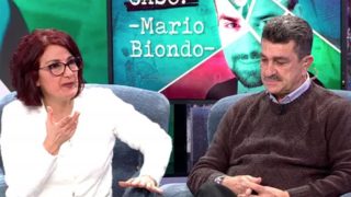 Los padres de Mario Biondo en el ‘Deluxe’ / Telecinco