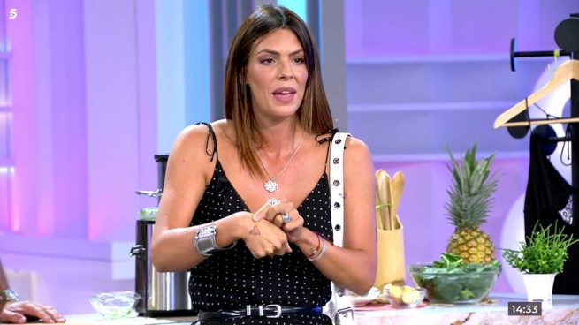 Laura Matamoros en el programa 'Vamos a ver'/ Mediaset