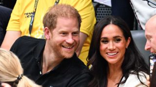 Meghan Markle y el príncipe Enrique en Alemania / Gtres