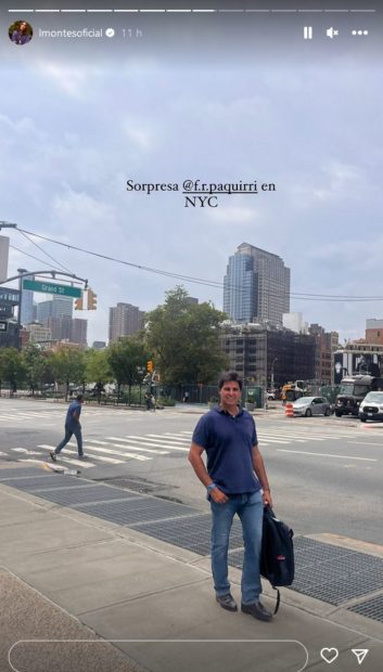 Francisco Rivera en Nueva York / Instagram