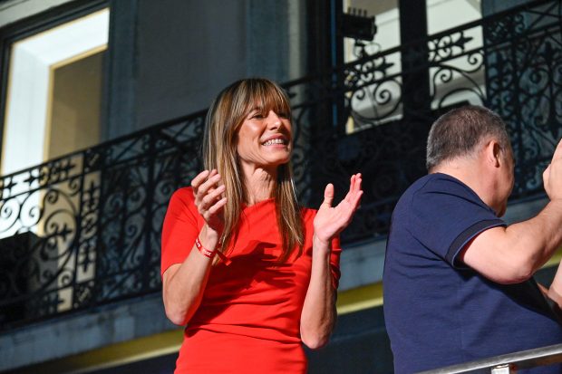 Begoña Gómez durante las elecciones generales / Gtres