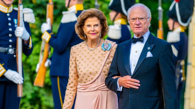 Los reyes Carlos Gustavo y Silvia de Suecia en el jubileo del él / Gtres