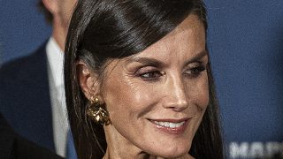 La Reina Letizia en un acto en Barcelona. / Gtres