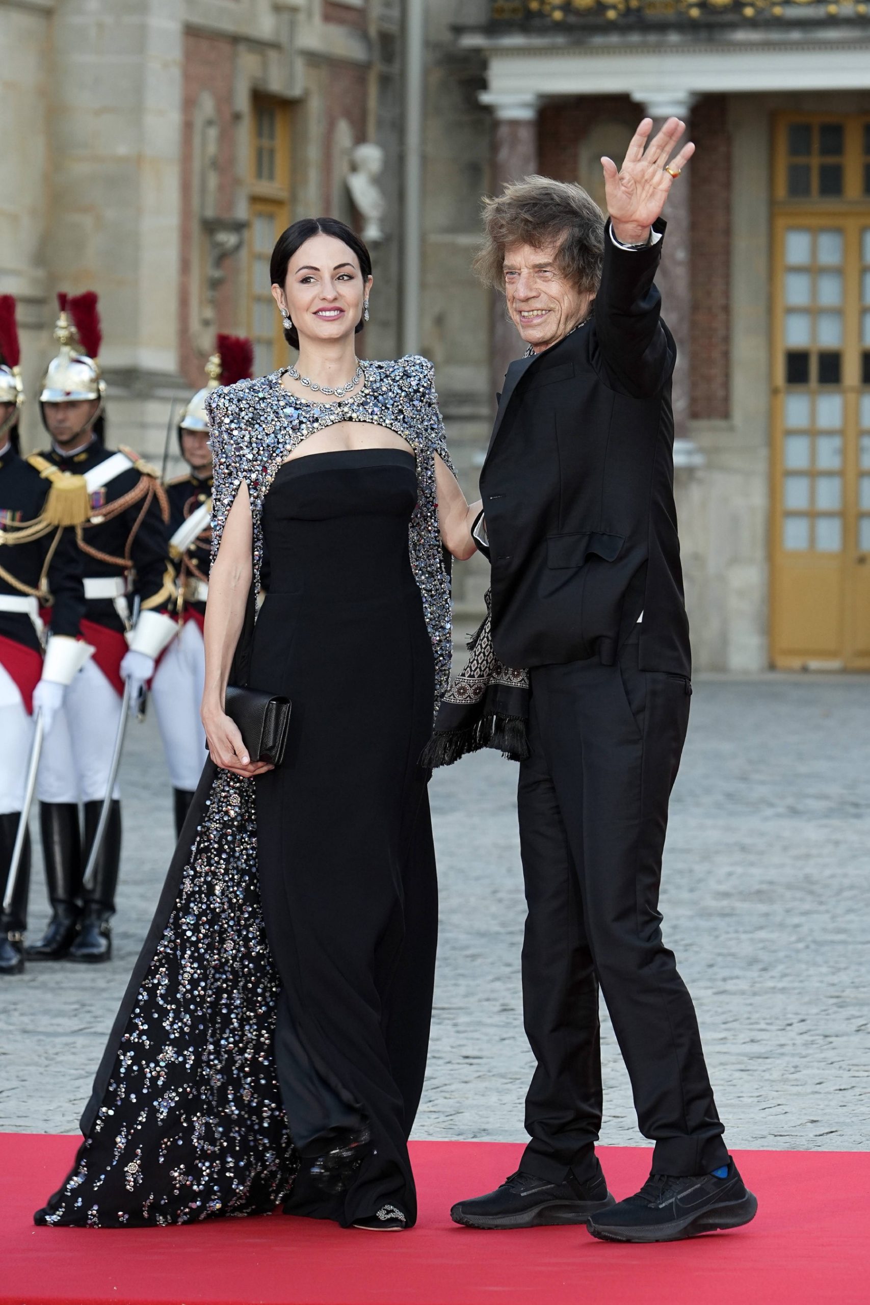 Mike Jagger y Melanie Hamrick en Versalles/ Gtres
