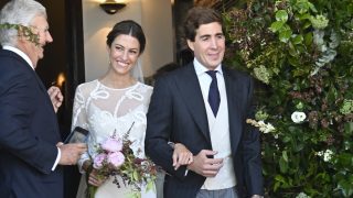 Ignacio del Pino con su mujer / GTRES