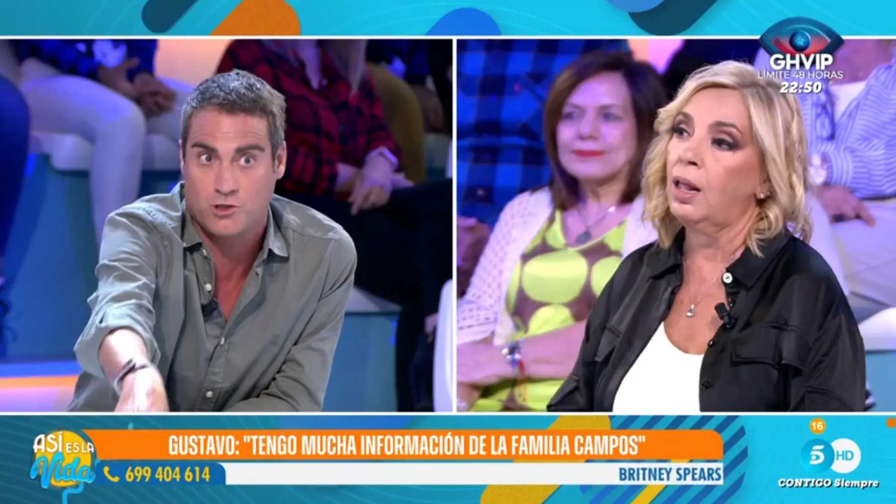 Carmen Borrego en 'Así es la vida' / Telecinco