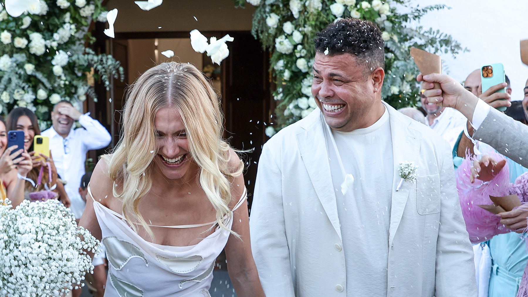 La romántica y discreta boda de Ronaldo Nazario en Ibiza