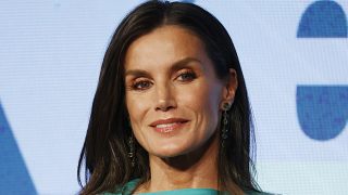 La Reina Letizia en un acto en Madrid. / Gtres
