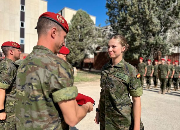 La princesa Leonor en la Academia Militar General de Zaragoza / Gtres