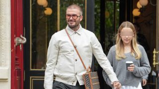 David Beckham con su hija / GTRES