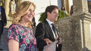 Infanta Cristina en la boda del hijo de Borja Prado / GTRES
