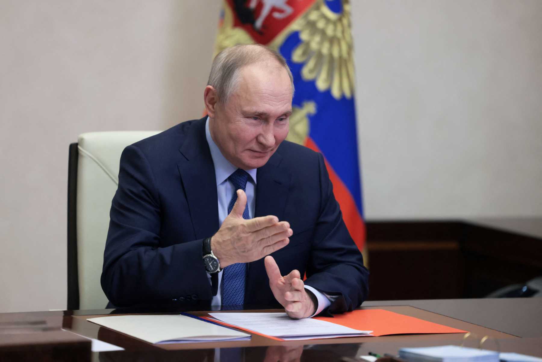 Vladimir Putin en un encuentro oficial en Moscú / Gtres