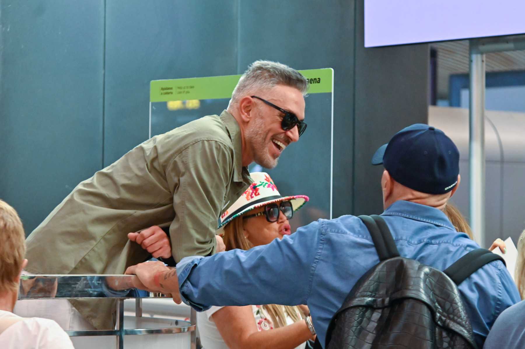 Kiko Hernández en el aeropuerto de Madrid / Gtres