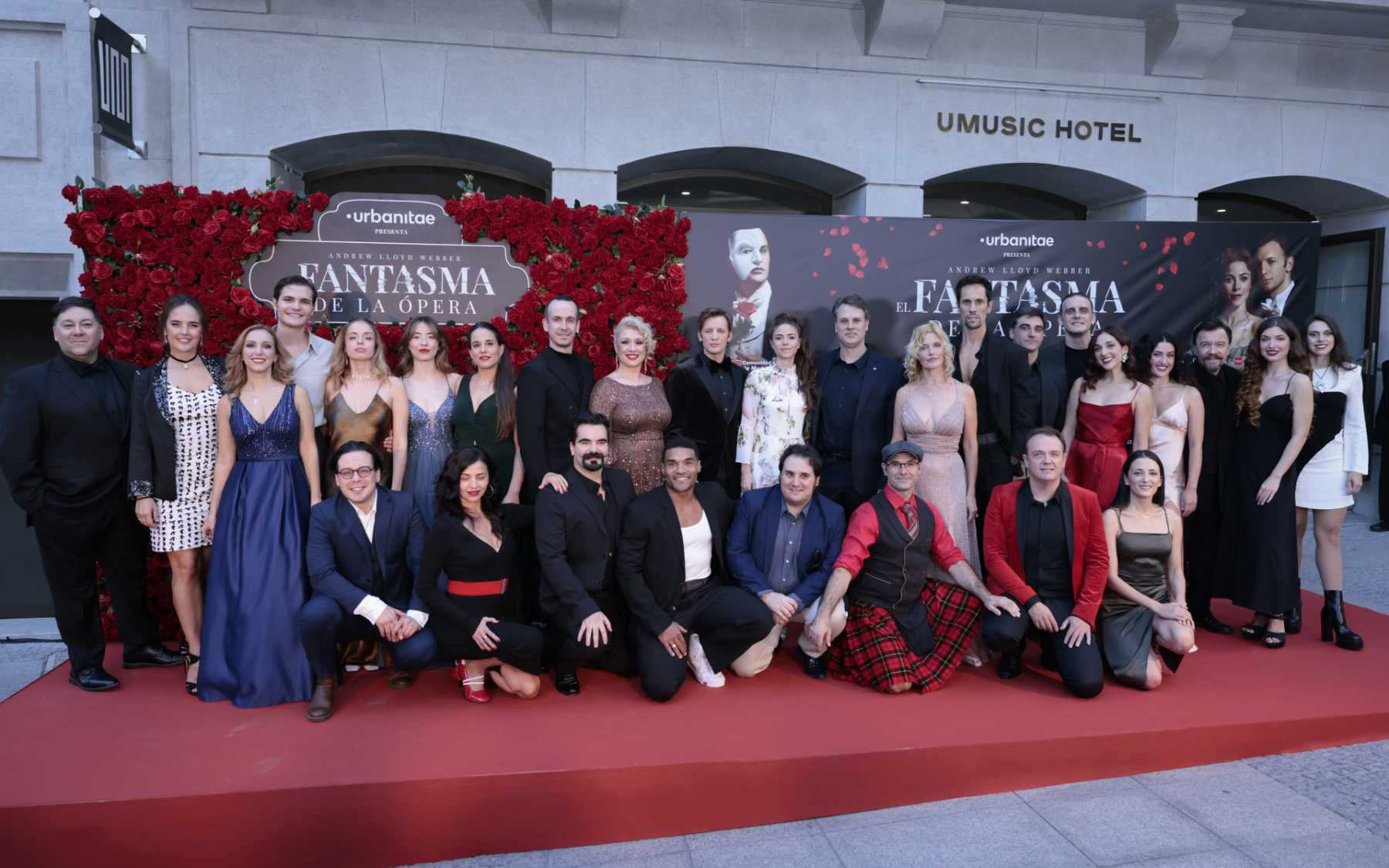 Varios invitados a la presentación de 'El fantasma de la Ópera' en Madrid / Gtres