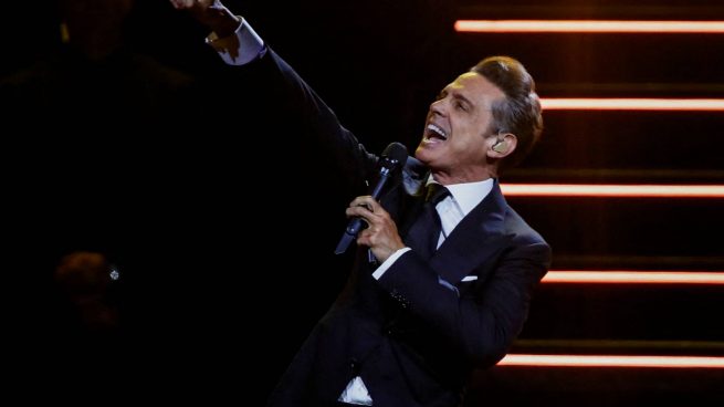 Luis Miguel en un concierto/ Gtres