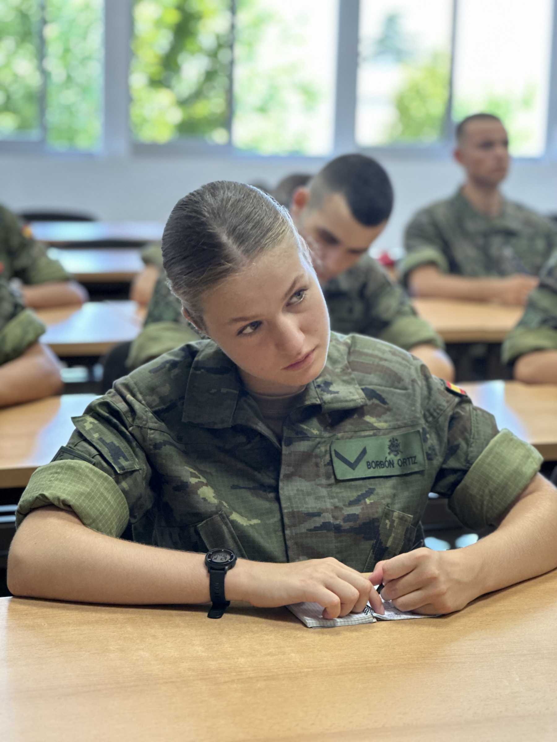 La princesa Leonor en la academia militar de Zaragoza / Gtres