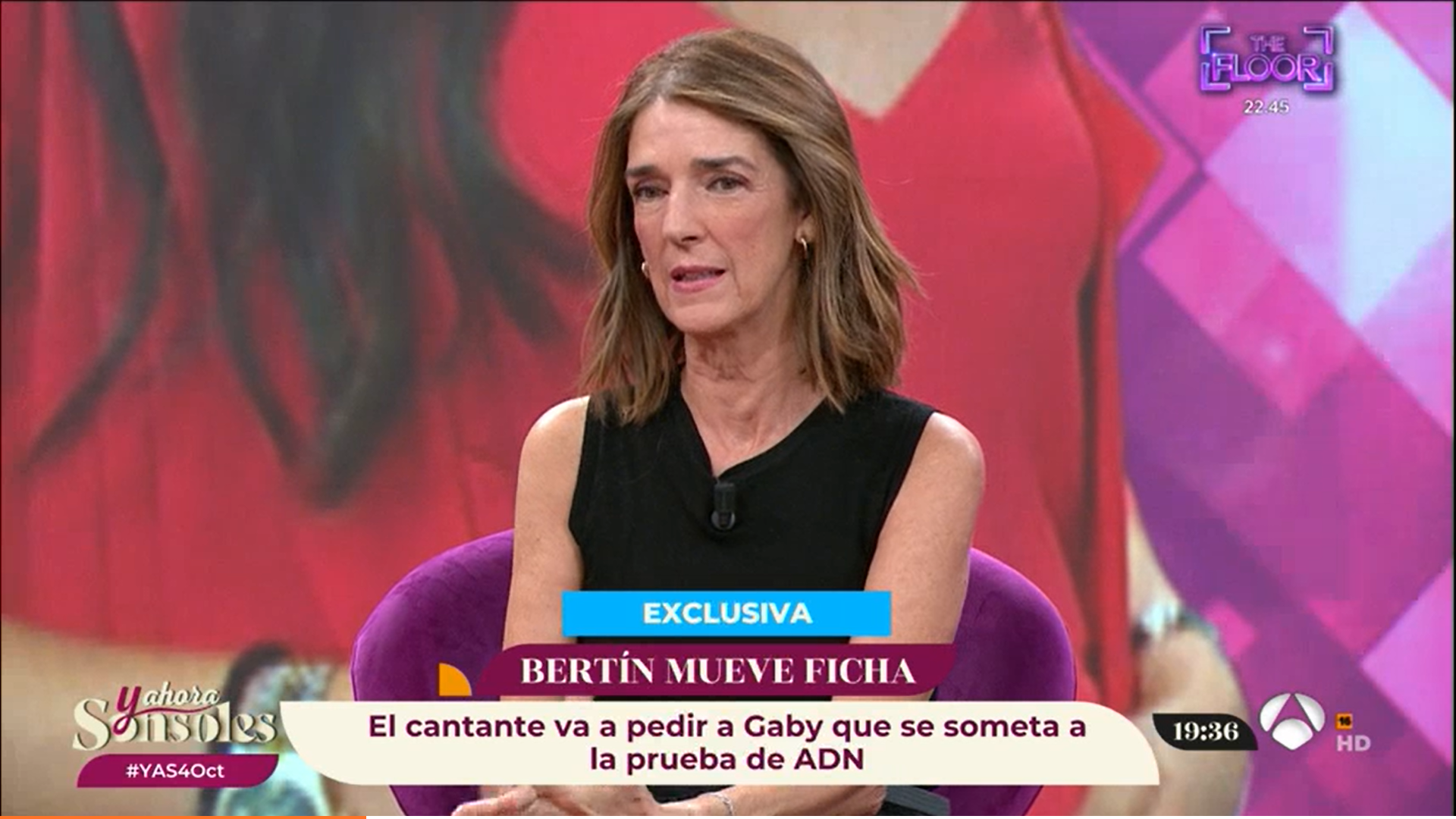 Paloma García-Pelayo en el programa 'Y ahora Sonsoles'/ Antena 3