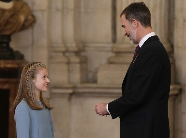 El Rey felipe durante uno de sus discursos más emotivos / GTRES