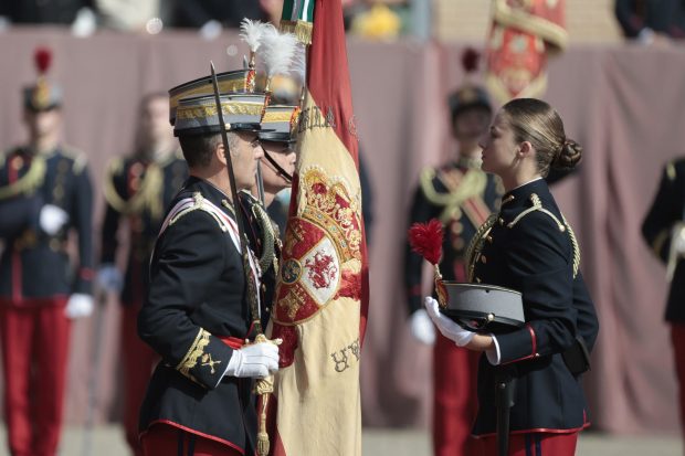 La Princesa Leonor con el rostro serio / GTRES