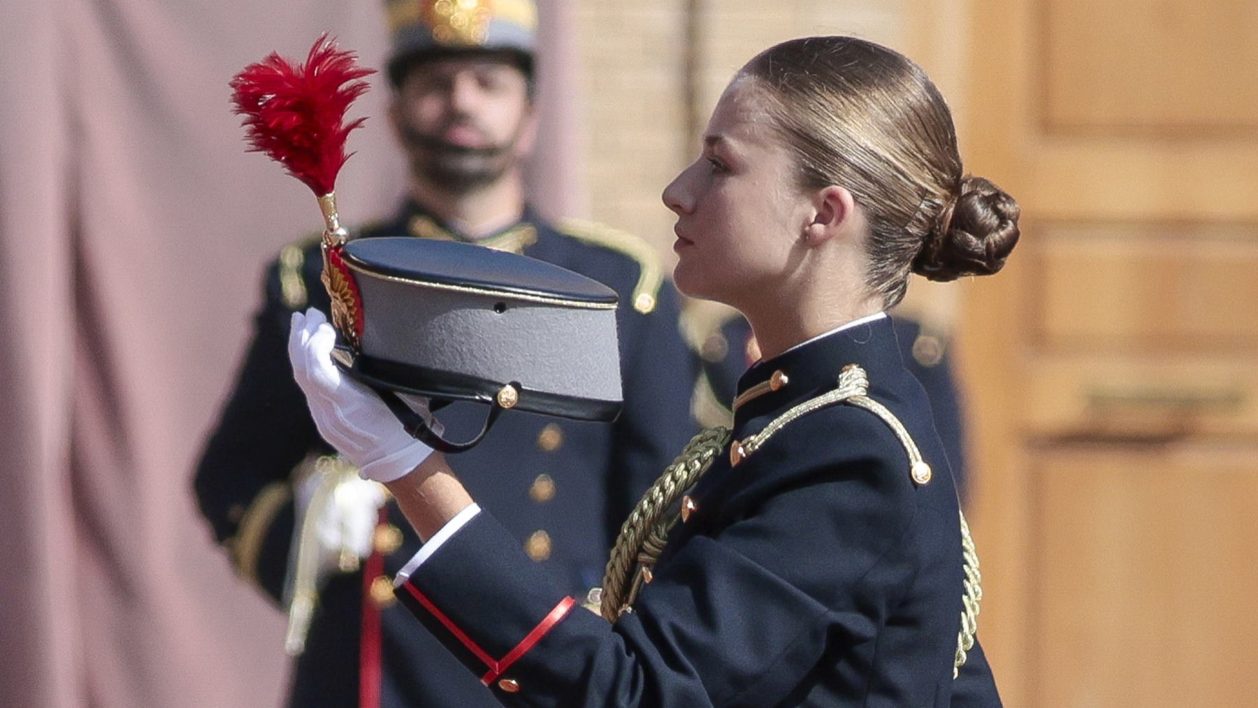 Primeras Palabras De La Princesa Leonor Tras El Discurso Del Rey Felipe En La Jura De Bandera 8918