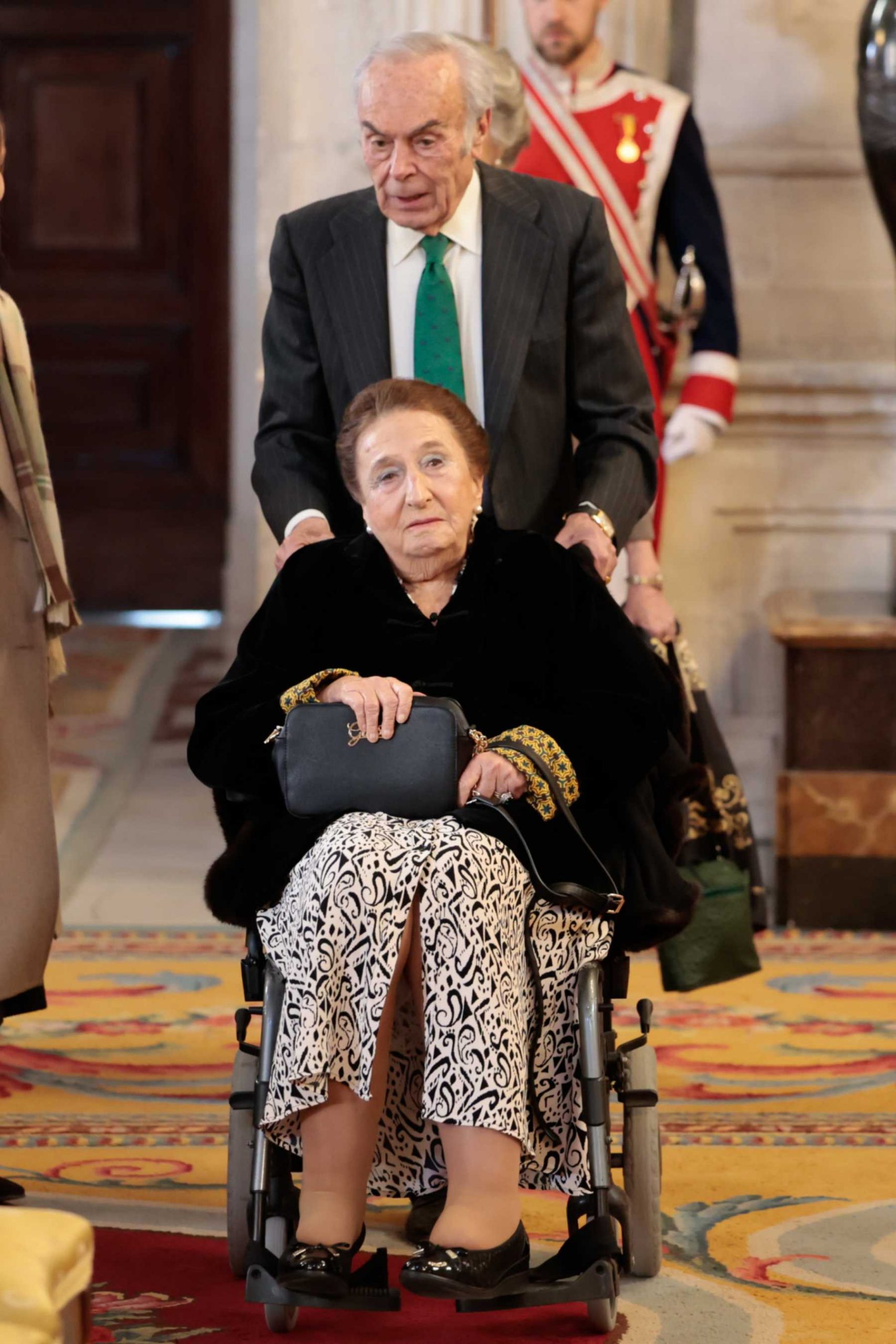 Carlos Zurita y la infanta Margarita en La Zarzuela / Gtres