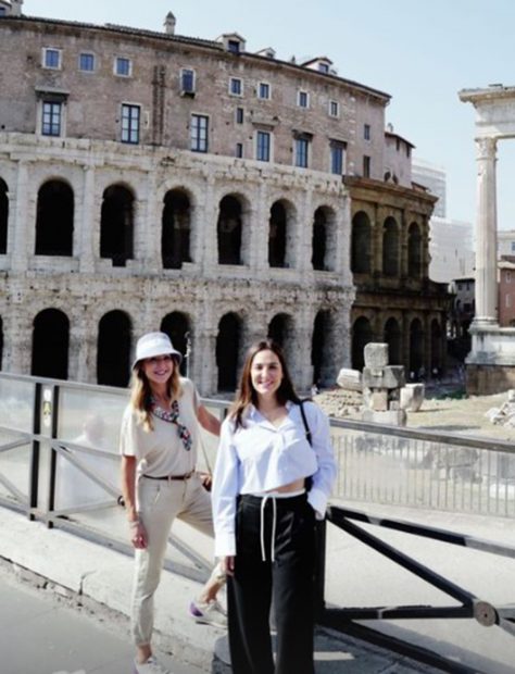 Tamara Falcó y Carolina Molas en Roma / Redes sociales