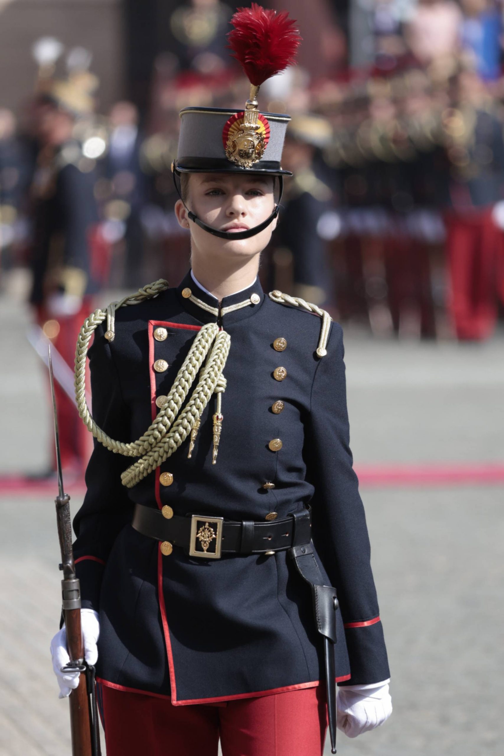 La princesa Leonor el día de su jura de bandera / Gtres