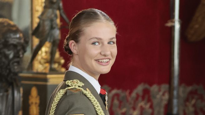 Princesa Leonor, princesa de Asturias hoy, besamanos Palacio Real