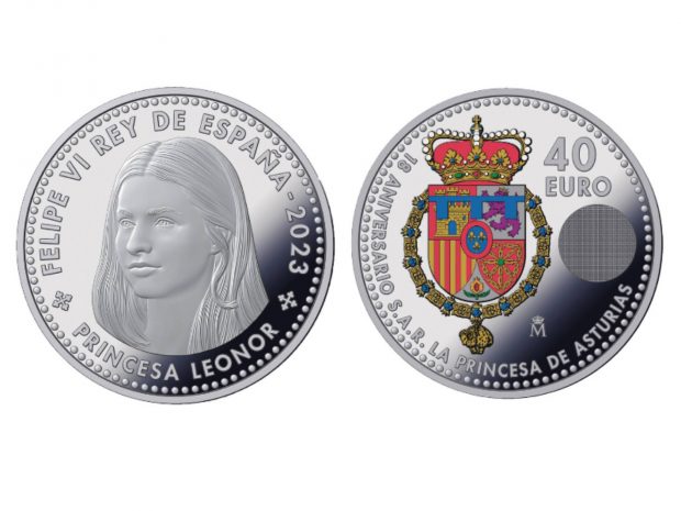 Anverso y reverso de la moneda de la princesa Leonor / Gtres